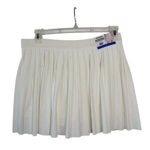 Tretorn Pleated Tennis Skort Large Cloud White Excellent